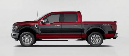 2027 Ford F-150 Now Offers A Retro Two-Tone Paint Option