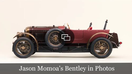 MINI, Bentley, Jason Momoa and Hedley Studios Unveiled a One-of-a-Kind Mini Bentley Blower