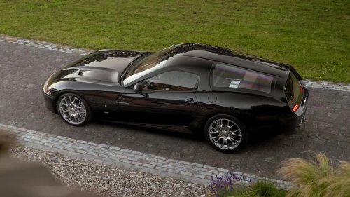 Ferrari, This Custom Ferrari Shooting Brake Has The Most Unique Gullwing Doors You've Ever Seen