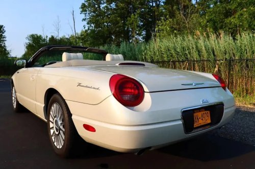 Ford, 2005 Ford Thunderbird 50th Anniversary Edition for Sale With 7,000 Miles