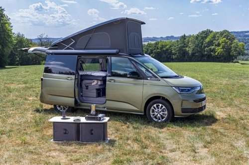 Volkswagen, Volkswagen Previews Inflatable Camper Tech and Electric ID. California