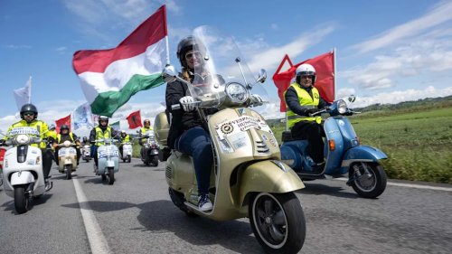 Vespa’s 80th Anniversary Party Might Be The Most Italian Thing Ever