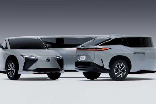 Lexus Turns the RZ Into a Circle and the RX Into a Spiral