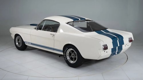 This Rare 1965 Shelby GT350 R-Model Is Heading To Auction