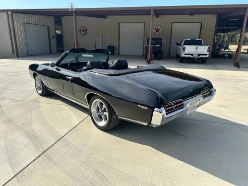 1969 Pontiac GTO Convertible LS3 for Sale With 814 Miles Shown