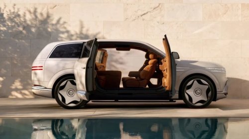 Genesis, SUV, Genesis' GV90 NeoLun Is A Luxury Electric SUV With Heated Floors And Coach Doors