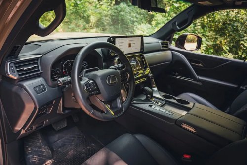 View Interior Photos of the 2026 Lexus LX700h Overtrail