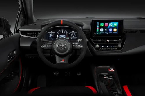 View Interior Photos of the 2026 Toyota GRMN Corolla