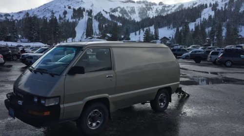 At $10,000, Is This 1987 Toyota 4WD Cargo Van Almost As Good As Free Candy?