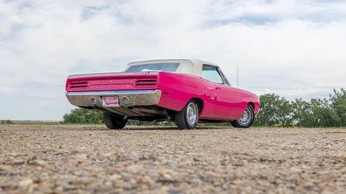 Plymouth, This 1970 Plymouth Road Runner Convertible Is Pretty In Pink And Seriously Rare