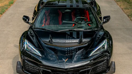 Rare Black Corvette ZR1X Heads to Monterey Block With $600,000 Ceiling