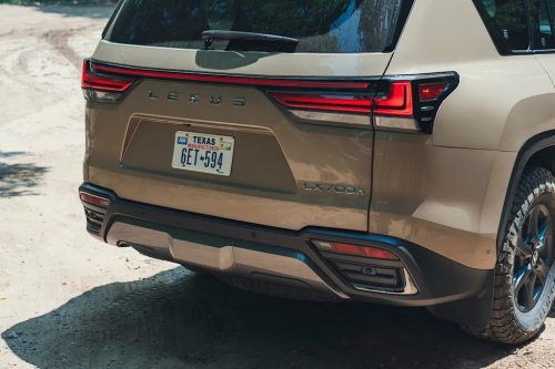 View Exterior Photos of the 2026 Lexus LX700h Overtrail