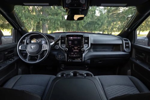 View Interior Photos of the 2026 Ram 2500 Tradesman