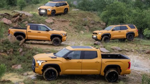 Toyota, Toyota's 2027 TRD Pro Colors Are Honeycomb And Hot Honey, In Case You Wish You Could Drive A Sweet Tonka Truck