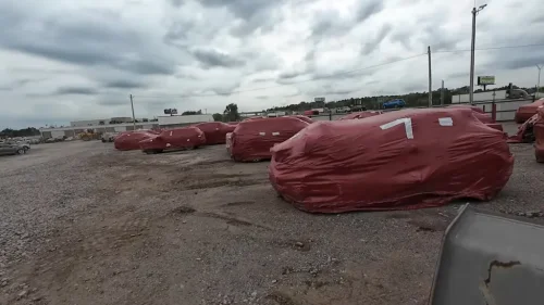 Why Removing the Red Plastic Bags From These Cars in Oklahoma Would Land You in Big Trouble
