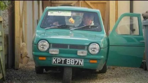 Car fanatic, 10, surprised with dream Reliant Robin