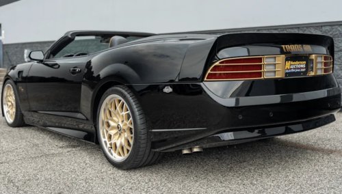 Smokey and the Bandit Reborn: 2013 Hurst Trans Am Tribute Convertible For Sale at Henderson Auctions