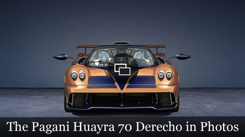 Pagani, Pagani’s Latest Huayra 70 Tribute Is a Pearl Orange Beauty With a Manual Transmission