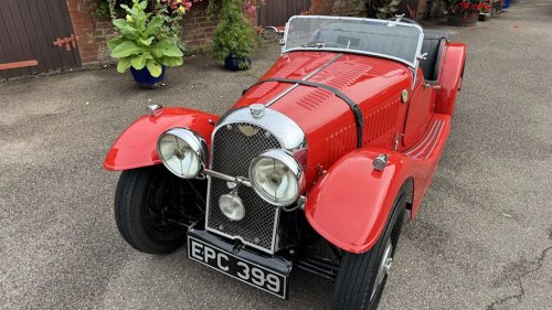 Classic car returns to factory after 90 years