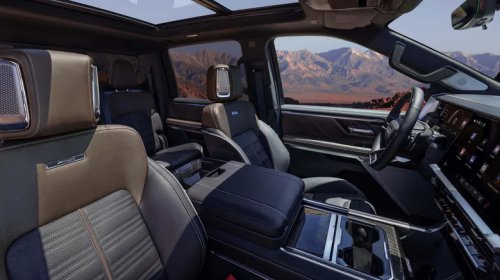 GMC, 2027 GMC Sierra 1500 Joins Redesigned Silverado With Two V8s And A Secret Weed Stash Behind A Screen