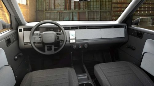 Slate, Slate's Minimalist Electric Truck Gives Drivers More Privacy... Because It Won't Have A Modem