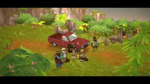 This Incredibly Successful Retro-Style Video Game Just Added a Classic Hyundai Pickup Truck