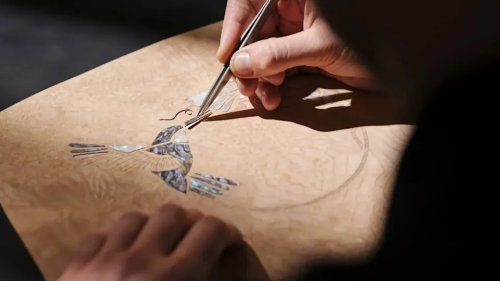 The One-Off Rolls-Royce Phantom Hummingbird Took Marquetry To A Whole New Level