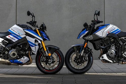 Suzuki Treats Its Middleweight Street Motos to a Striking Heritage Overhaul
