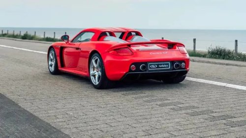One Of Just 80 Guards Red Porsche Carrera GTs May Fetch $3 Million