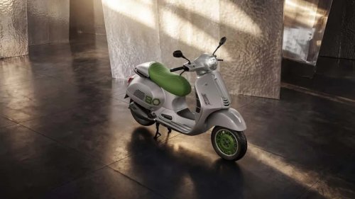 Vespa Sets Design Powers To Stun For Its 80th Birthday. Look At This Limited Edition Scooter