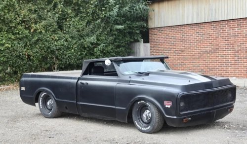 Chevy, Chopped 1968 Chevy C10 Convertible Rat Rod Is 7.2 Liters Of Glorious Attitude