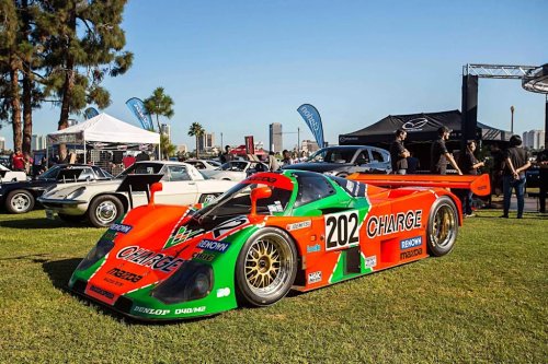 Iconic, $2 Million Mazda Race Car Catches Fire at Laguna Seca