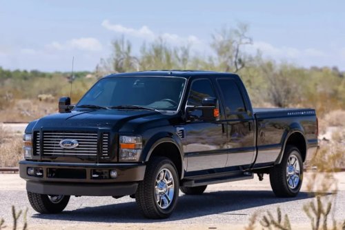 Ford, Ford F-250, Barely Driven 2009 Ford F-250 Harley-Davidson Edition Returns to Auction With 3,062 Miles