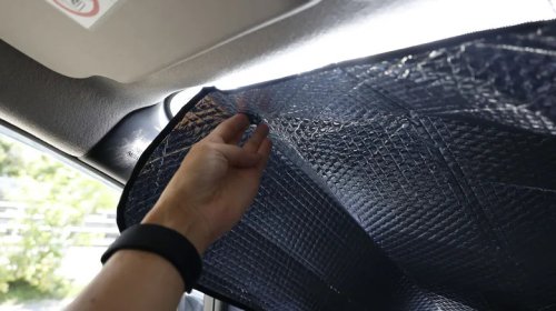 Do Sunshades For Car Windshields Actually Work & Keep Vehicles Cooler When Parked?