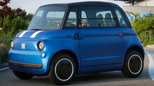 Fiat, Unbearably Cute Fiat Topolino Sport (Probably) Has The World's Shortest Racing Stripes