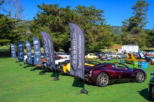 A Mercedes and a Bizzarini Drive into a Concours... Both Win!