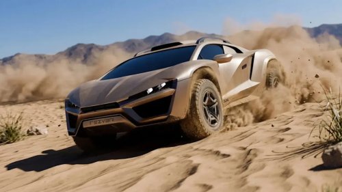 SuperCar, Rezvani Dune Is An 800-HP V10 Lambo-Based Supercar Built For Tough Terrains