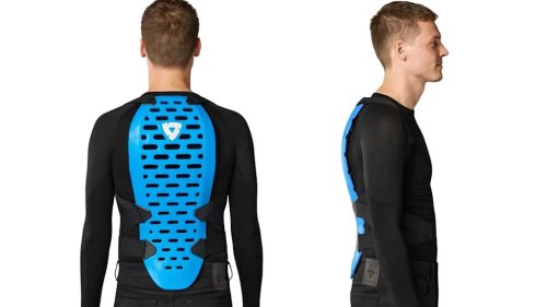 This Motorcycle Back Protector Exists Because Crashing In Summer Still Counts As Crashing
