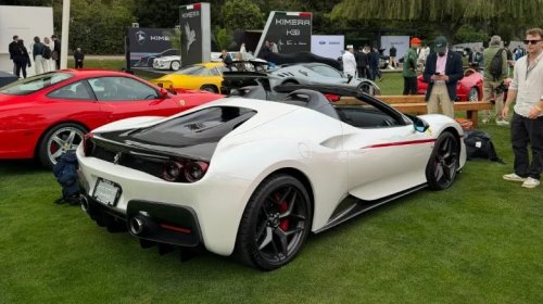 There Were So Many Awesome JDM Cars At Monterey Car Week, And One Of The Rarest Was A Ferrari