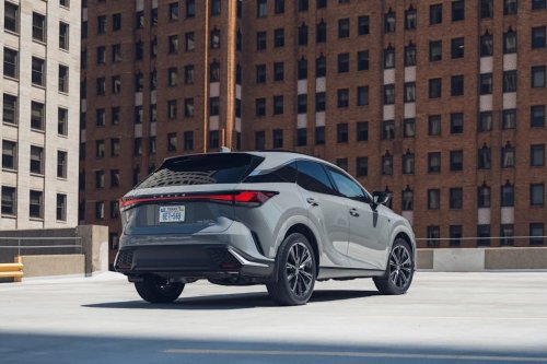 See Exterior Pics of the 2026 Lexus RX350h F Sport