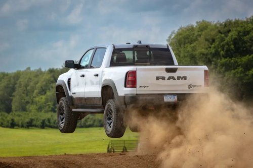 RAM, 2027 Ram 1500 TRX SRT Jumps the Competition, but It Costs Over $100,000