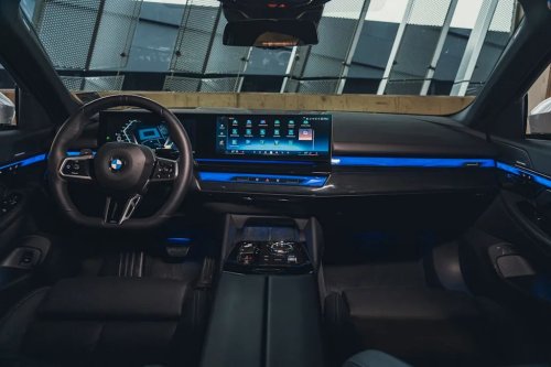 View Interior Photos of the 2026 BMW 540i xDrive