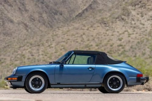 Porsche, Porsche 911, Porsche 911 Carrera, No-Reserve 1989 Porsche 911 Carrera Cabriolet With 25k Miles Is Up for Sale on Bring a Trailer