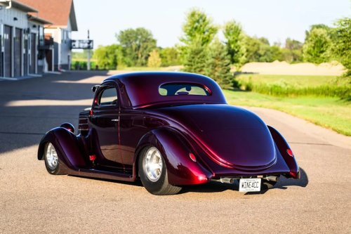 Ford, 1936 Ford Model 68 Deluxe 3-Window Coupe for Sale With 10,000 Miles Shown