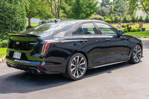 2022 Cadillac CT4-V Blackwing for Sale With 9,100 Miles