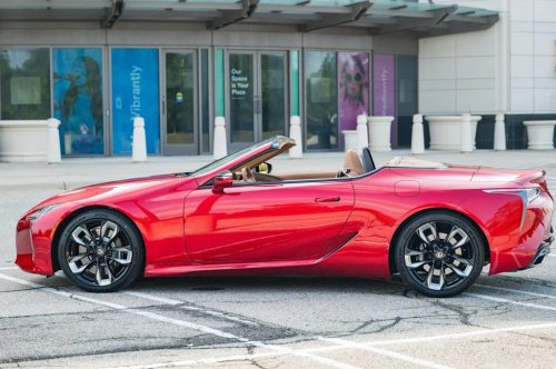 2026 Lexus LC 500 Convertible for Sale With 590 Miles