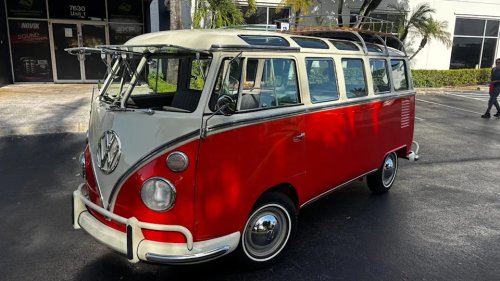 1975 Volkswagen Type 2 Microbus 23-Window Conversion For Sale With 45,000 Miles Shown
