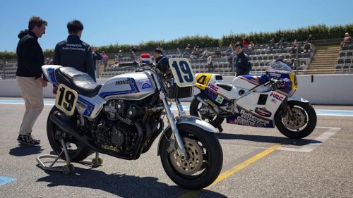 Honda Celebrates Racing History With Freddie Spencer and Classic Bikes