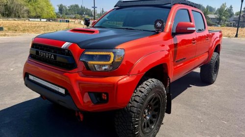 Someone Just Paid $55,000 For A 14,000-Mile 2015 Toyota Tacoma