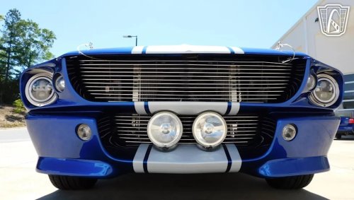 Ford, Blue 1968 Ford Shelby GT500 with 351 Windsor Heads to Auction via Gateway Classic Cars